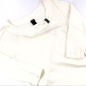 Rafaella studio Ivory quarter sleeve sweater